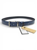 İstanbul Belt Çift Taraflı Desenli Erkek Kemer – 3.5 cm – Döner Tokalı – Siyah Arka Yüz – Renk & Boy Seçenekleri