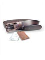 İstanbul Belt Deri Tokalı Hakiki Deri Erkek Kemer – 4 cm – Kalın & Dayanıklı Tek Parça Deri – Vintage Doğal Tasarım