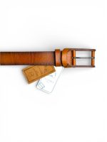 İstanbul Belt Deri Tokalı Hakiki Deri Erkek Kemer – 4 cm – Kalın & Dayanıklı Tek Parça Deri – Vintage Doğal Tasarım