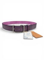 İstanbul Belt Exclusive Tek Katlı Hakiki Deri Erkek Kemer – 4 cm – Gümüş Ton Tokalı – Üst Segment Klasik Model