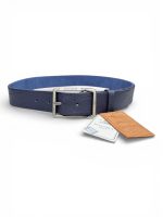 İstanbul Belt Exclusive Tek Katlı Hakiki Deri Erkek Kemer – 4 cm – Gümüş Ton Tokalı – Üst Segment Klasik Model