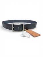 İstanbul Belt Exclusive Tek Katlı Hakiki Deri Erkek Kemer – 4 cm – Gümüş Ton Tokalı – Üst Segment Klasik Model