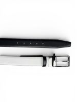 İstanbul Belt Çift Taraflı Döner Tokalı Hakiki Klasik Erkek Deri Kemer – 3,5 cm – Gümüş Ton Tokalı – Dayanıklı, Şık & Gerçek Deri – Renk & Boy Seçenekleri