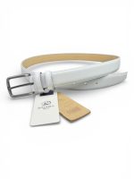 İstanbul Belt Hakiki Klasik Deri Erkek Kemer – 3 cm – Gümüş Ton Tokalı – Dayanıklı & Gerçek Deriden Kemer, Renk & Boy Seçenekleri