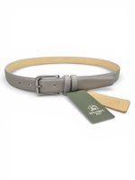 İstanbul Belt Hakiki Klasik Deri Erkek Kemer – 3 cm – Gümüş Ton Tokalı – Dayanıklı & Gerçek Deriden Kemer, Renk & Boy Seçenekleri