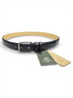 İstanbul Belt Hakiki Klasik Deri Erkek Kemer – 3 cm – Gümüş Ton Tokalı – Dayanıklı & Gerçek Deriden Kemer, Renk & Boy Seçenekleri