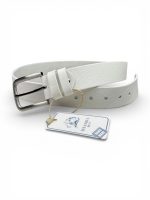 İstanbul Belt Tek Kat Kalın Deri Erkek Kemer – Siyah – 4 cm – Mat Tokalı Sade & Güçlü Tasarım