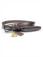 İstanbul Belt Erkek Kemer – Tek Kat Kalın Deri – 3.5 cm – 4 Dikiş Detaylı – Renk & Boy Seçenekleri
