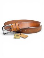 İstanbul Belt Vintage Erkek Kemer – 3.5 cm – Kalın Tek Kat Deri – Renk & Boy Seçenekleri